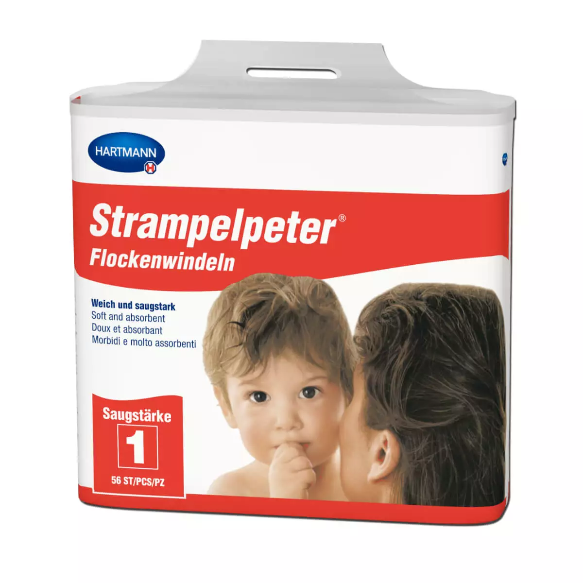  Strampelpeter Flockenwindeln