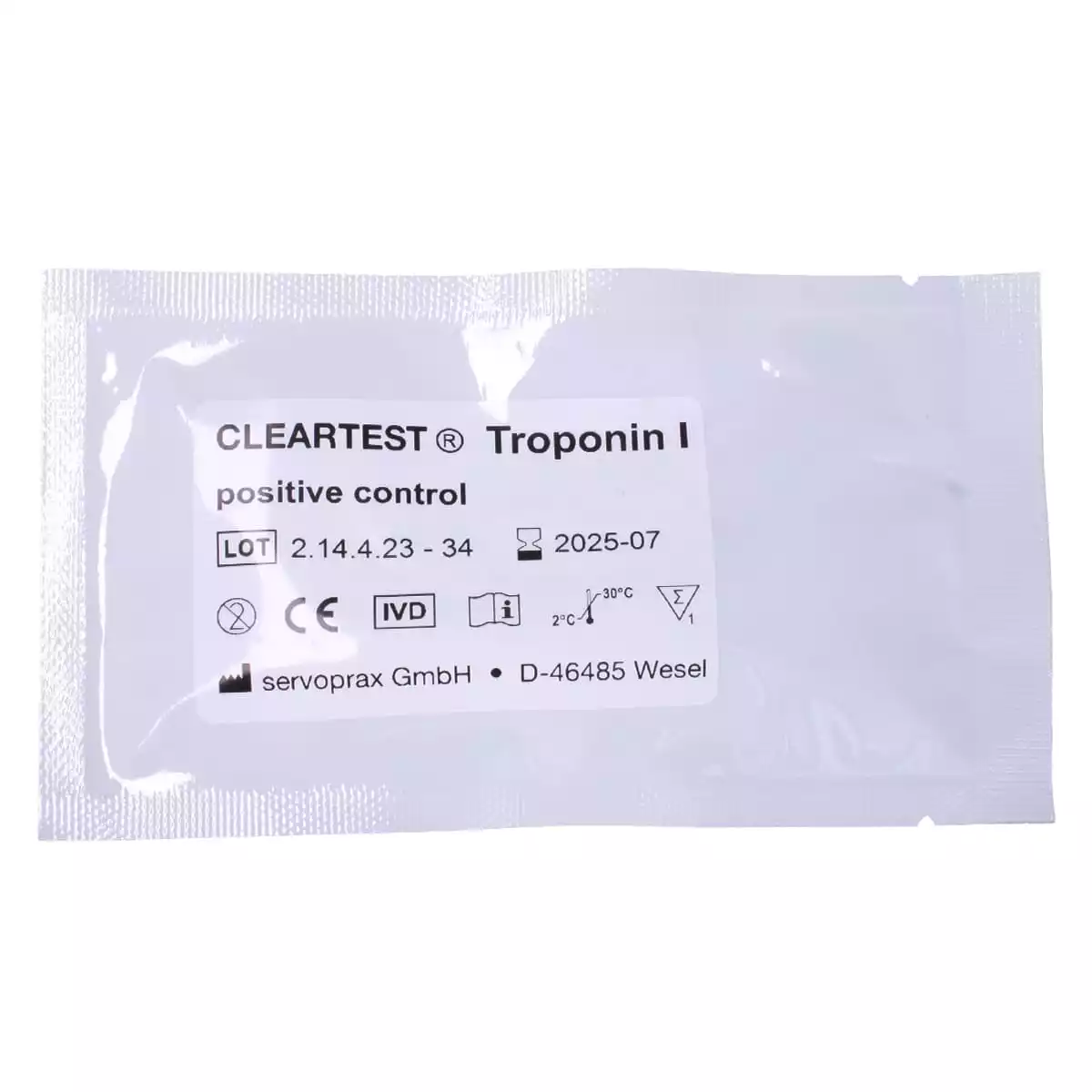  Cleartest Control Kit Troponin I