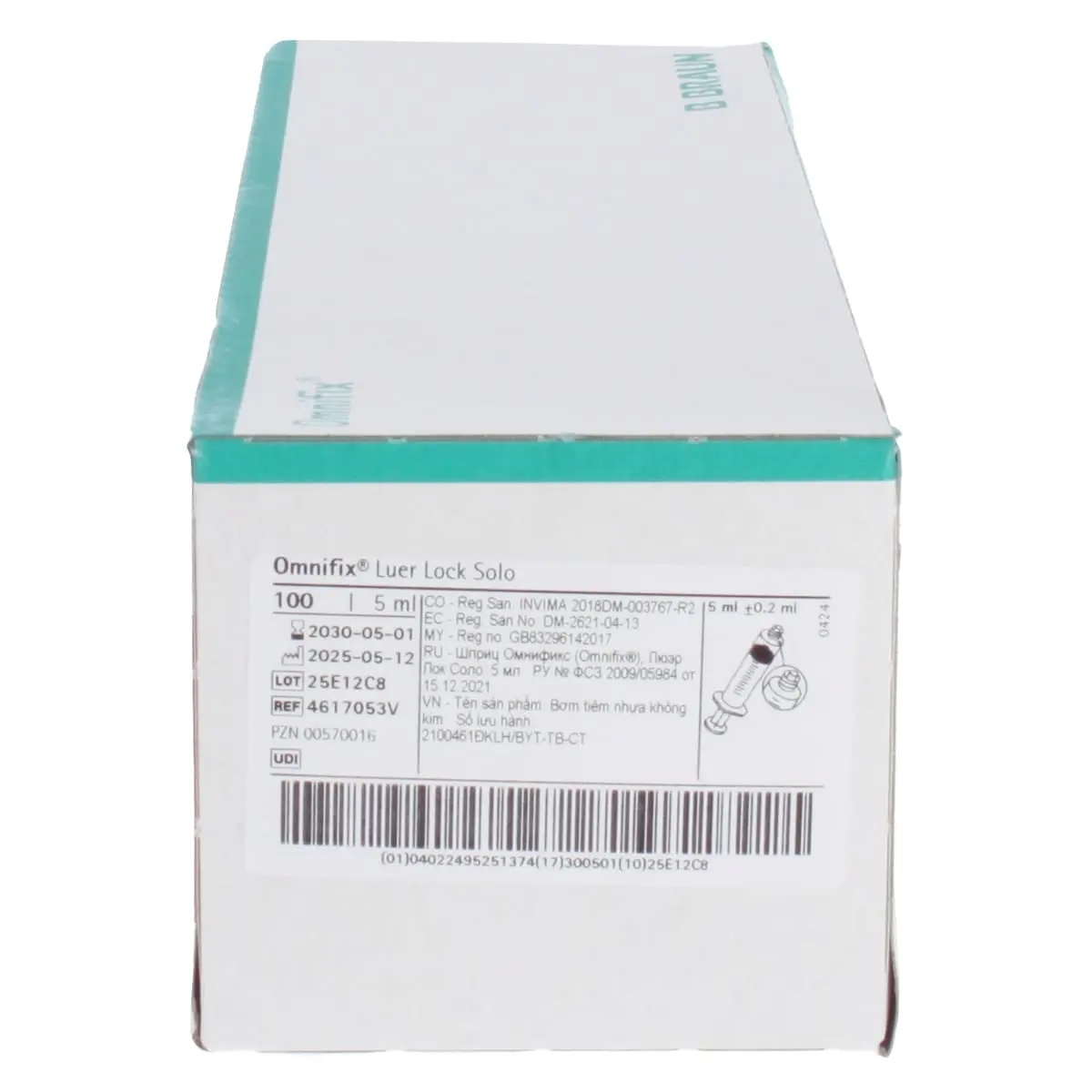 Omnifix Luer Lock Solo Einmalspritzen Omnifix Luer Lock Solo Einmalspritzen