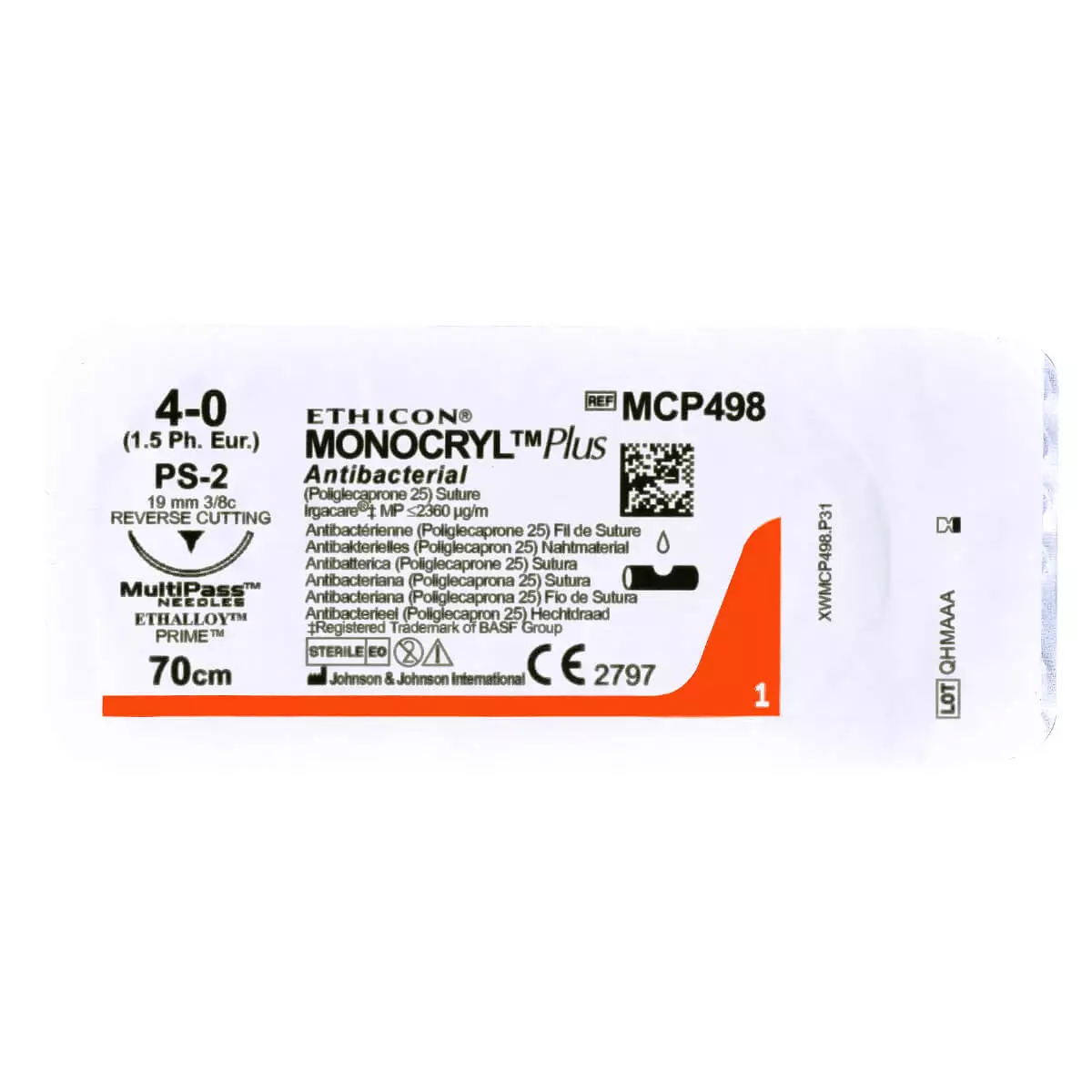  MONOCRYL Plus (Polyglecaprone 25) Nahtmaterial