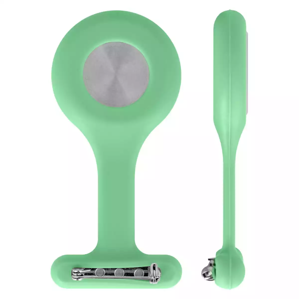  Silikon-Schwesternuhr mit Clip "Tic"