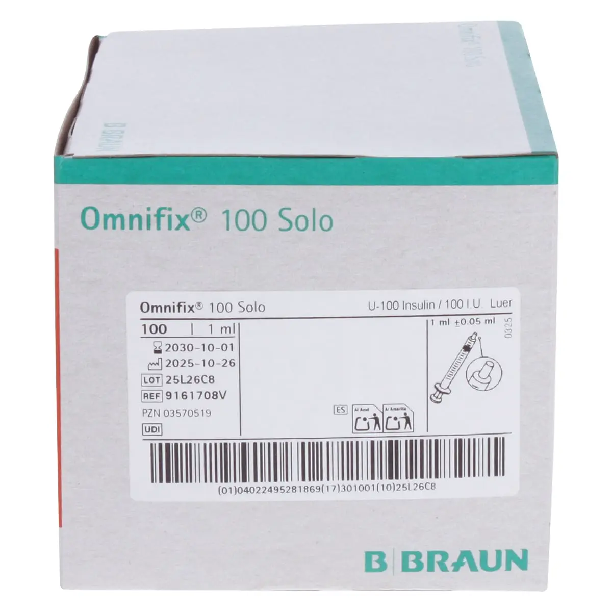  Omnifix 100 Solo Insulinspritzen