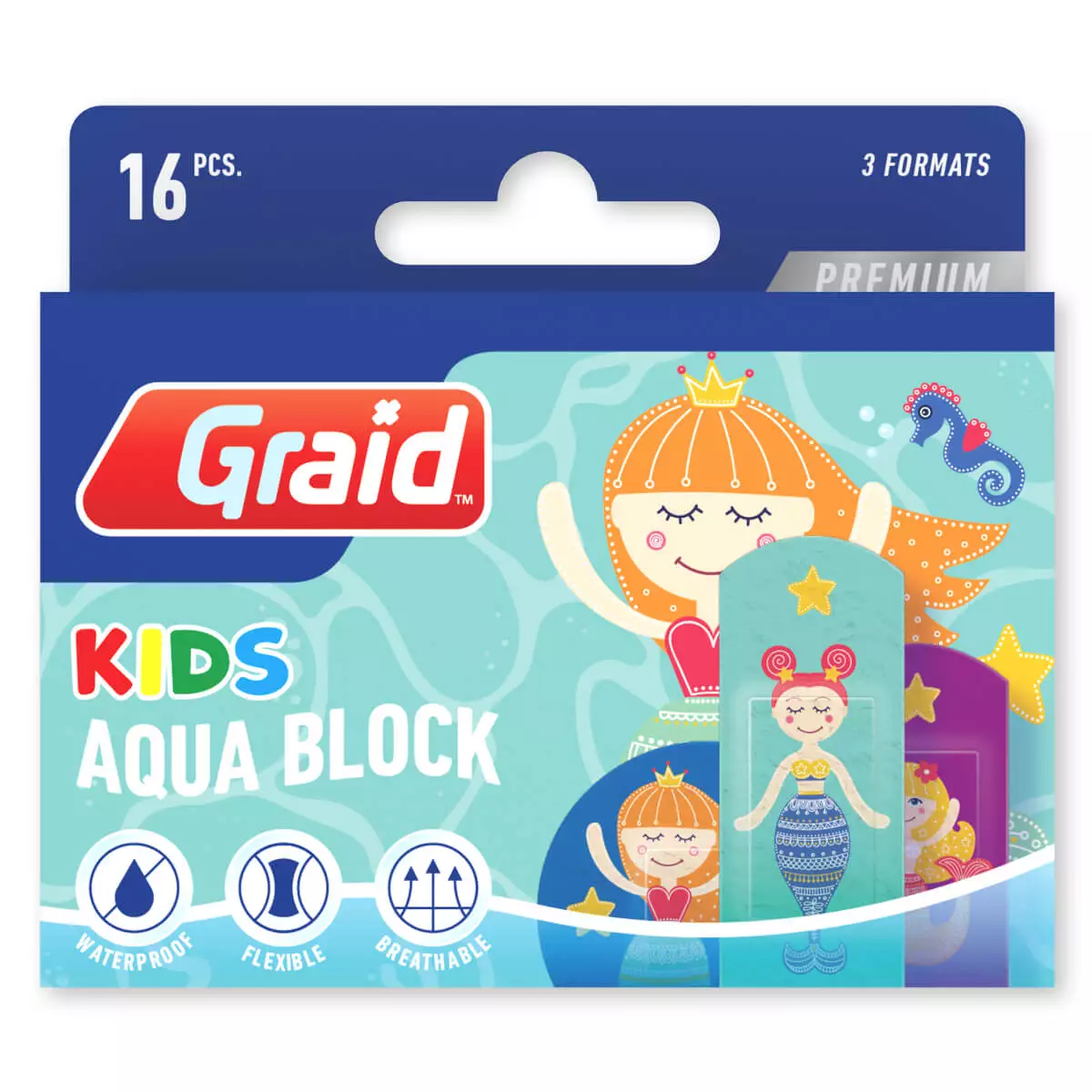  Aqua Block Kids Premium Pflaster