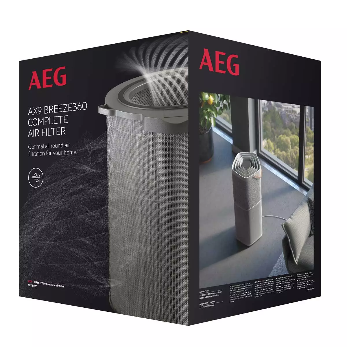  Ersatzfilter für AX9 Luftreiniger
