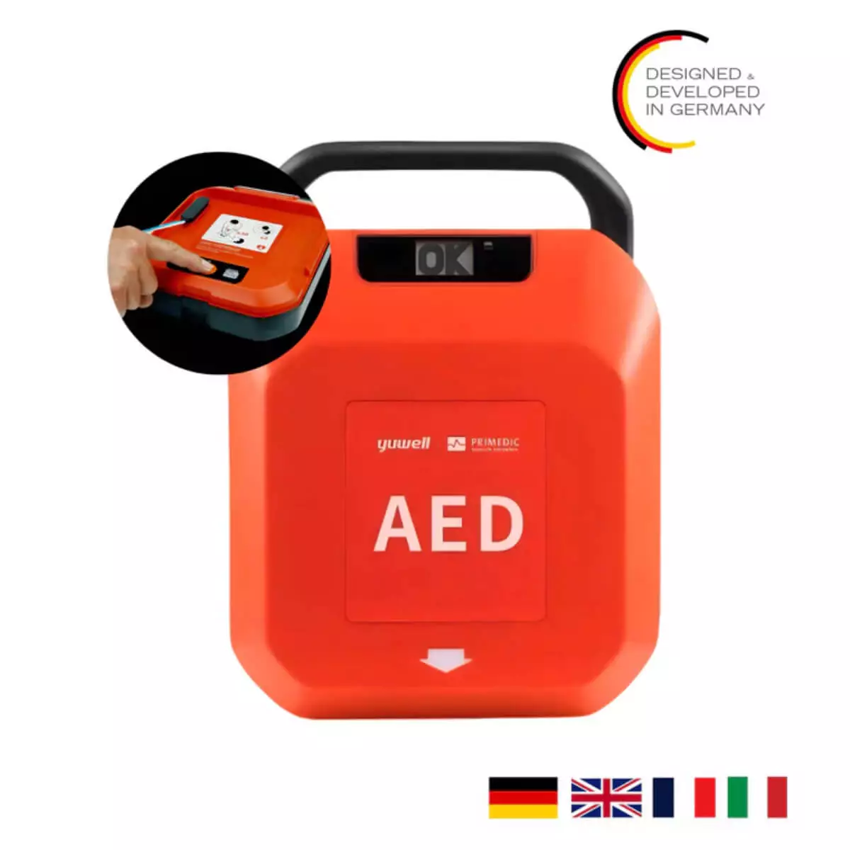 HeartSave Y AED-Halbautomat HeartSave Y AED-Halbautomat