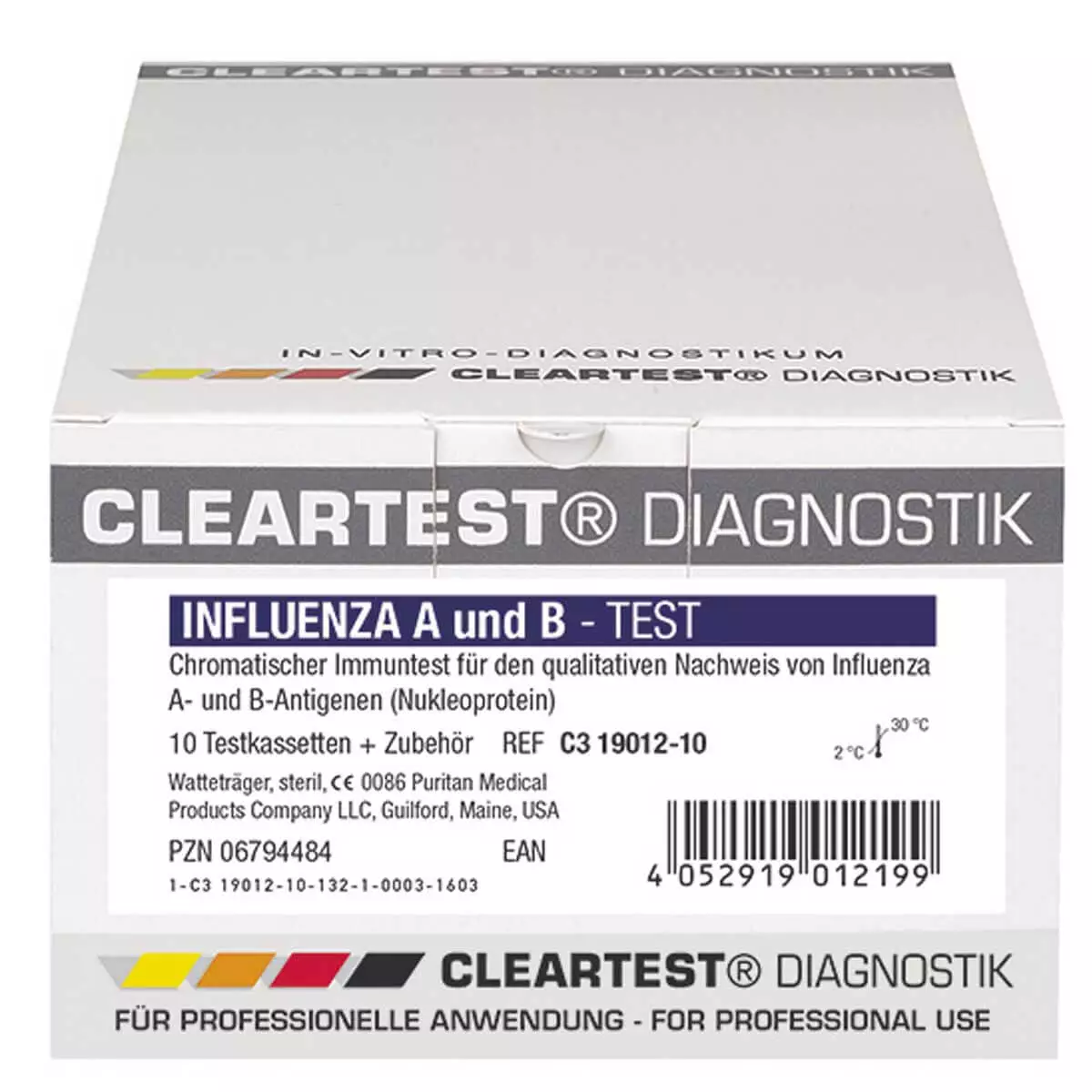  CLEARTEST Influenza Antigen Grippe Schnelltest