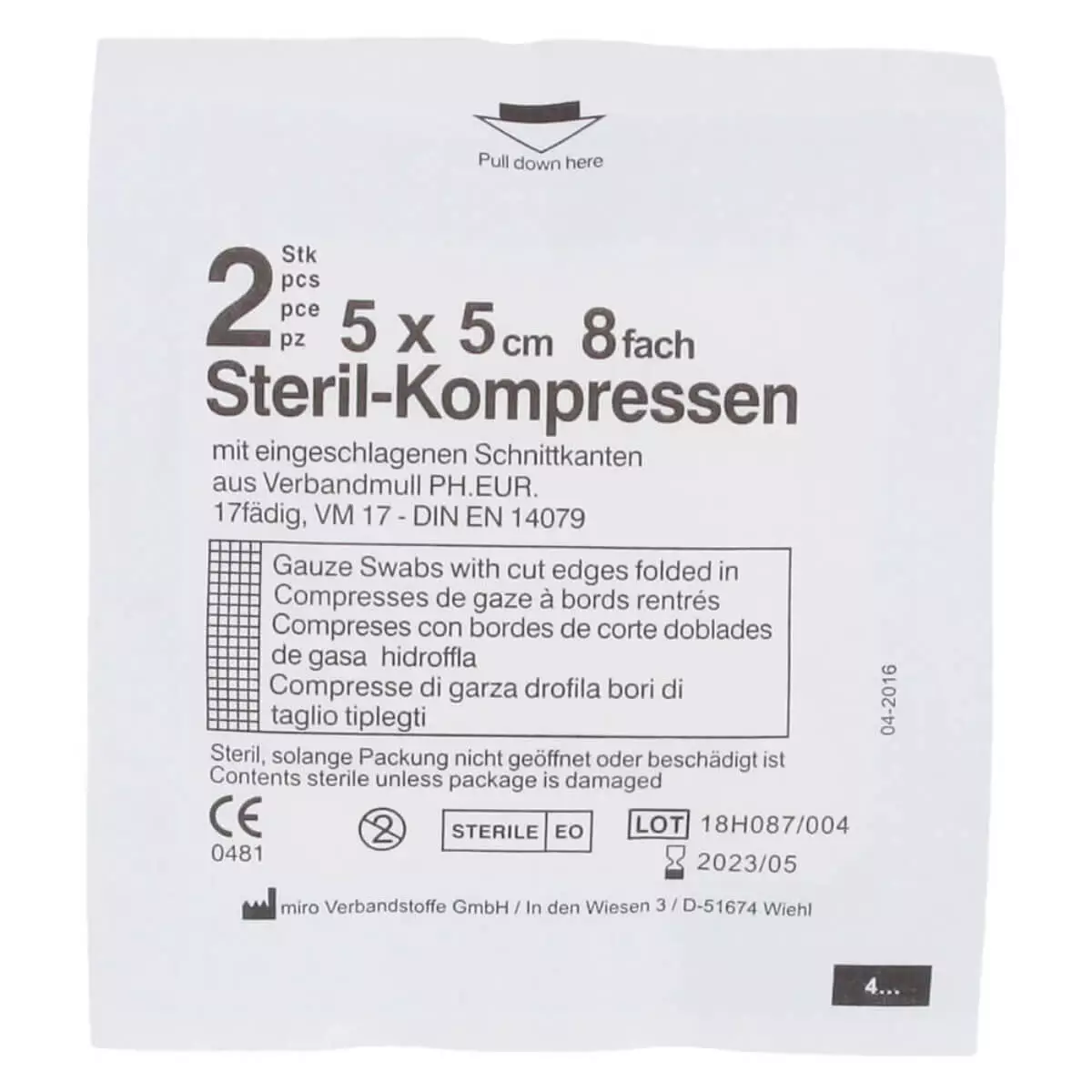  Kompressen steril