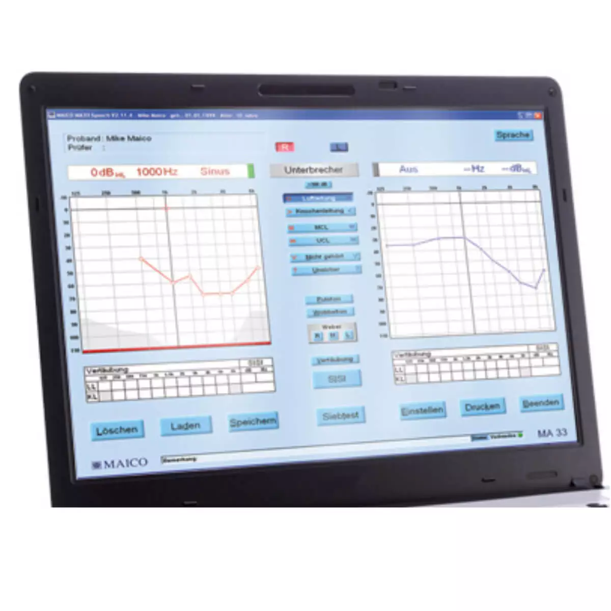  MA 33 PC-Audiometer