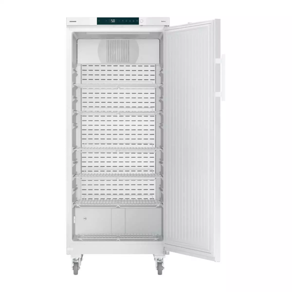 MKv 5710 MediLine Medikamentenkühlschrank mit Rollen MKv 5710 MediLine Medikamentenkühlschrank mit Rollen