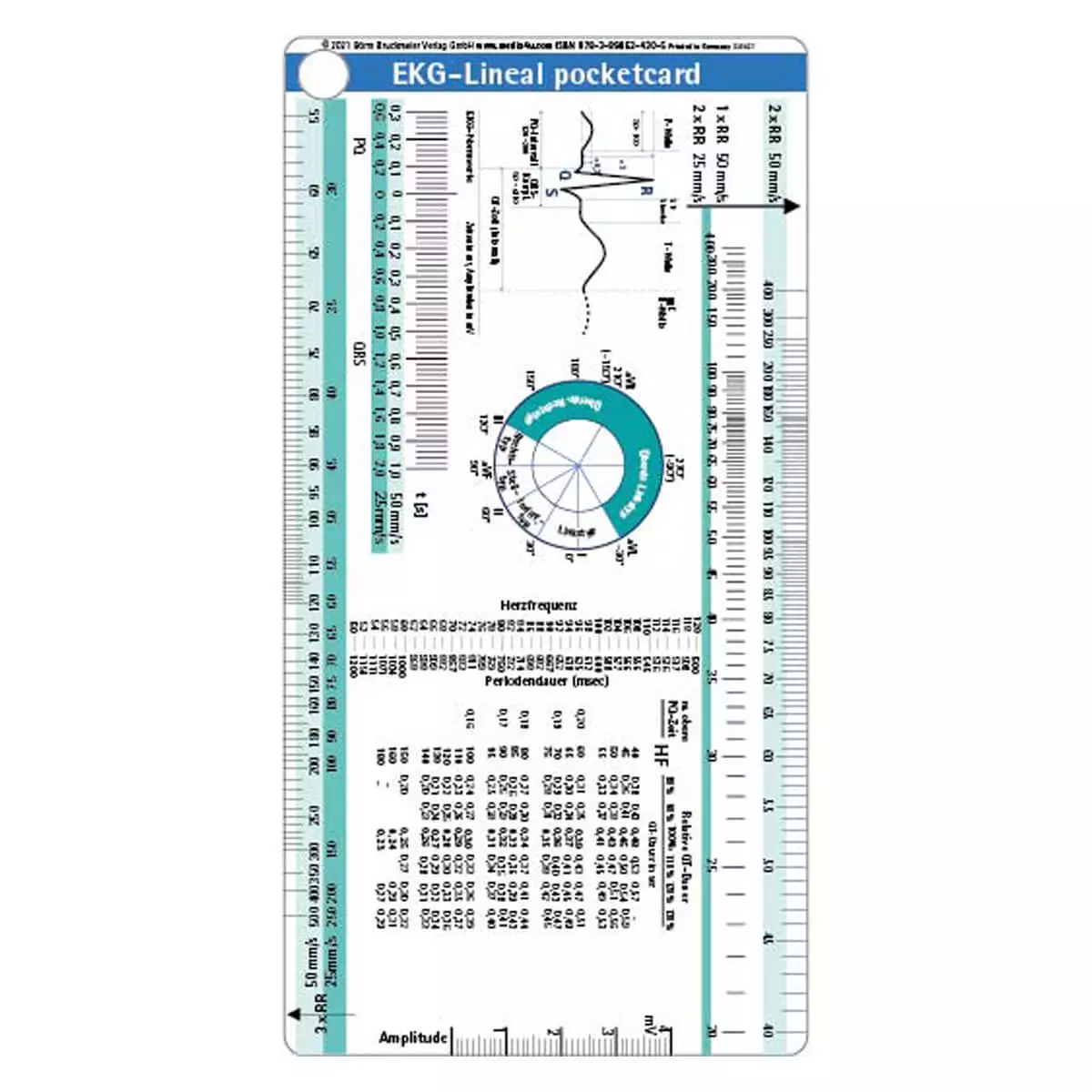  EKG-Lineal pocketcard