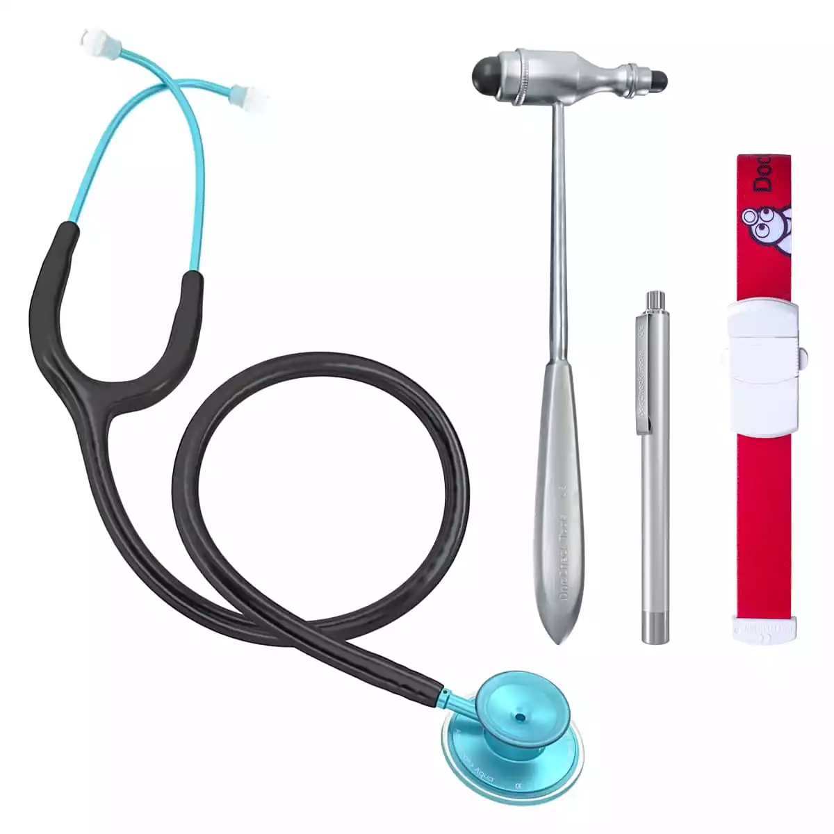  PJ/U-Kurs-Set Acoustica Stethoskop Aqua
