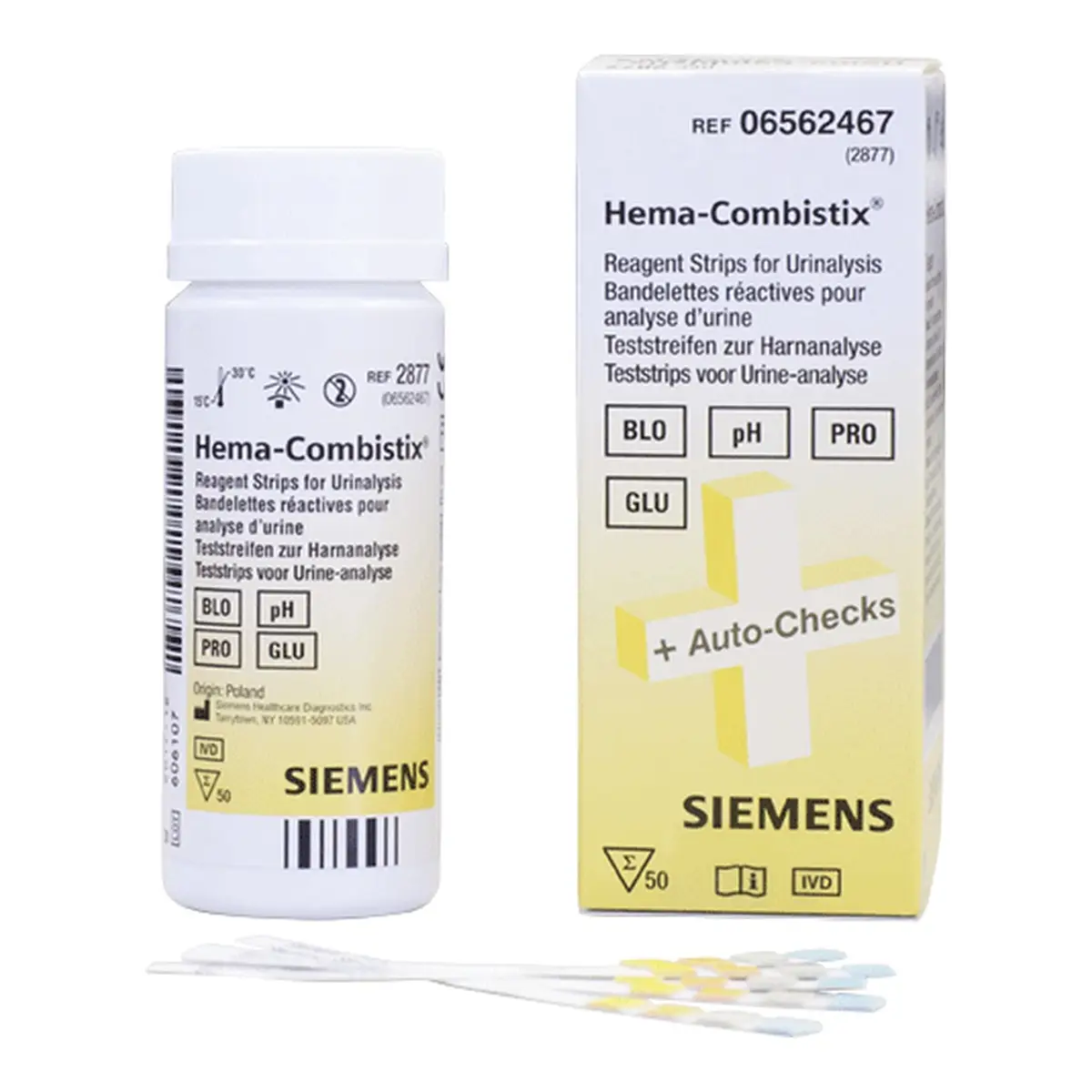 Hema-Combistix Urinteststreifen Hema-Combistix Urinteststreifen