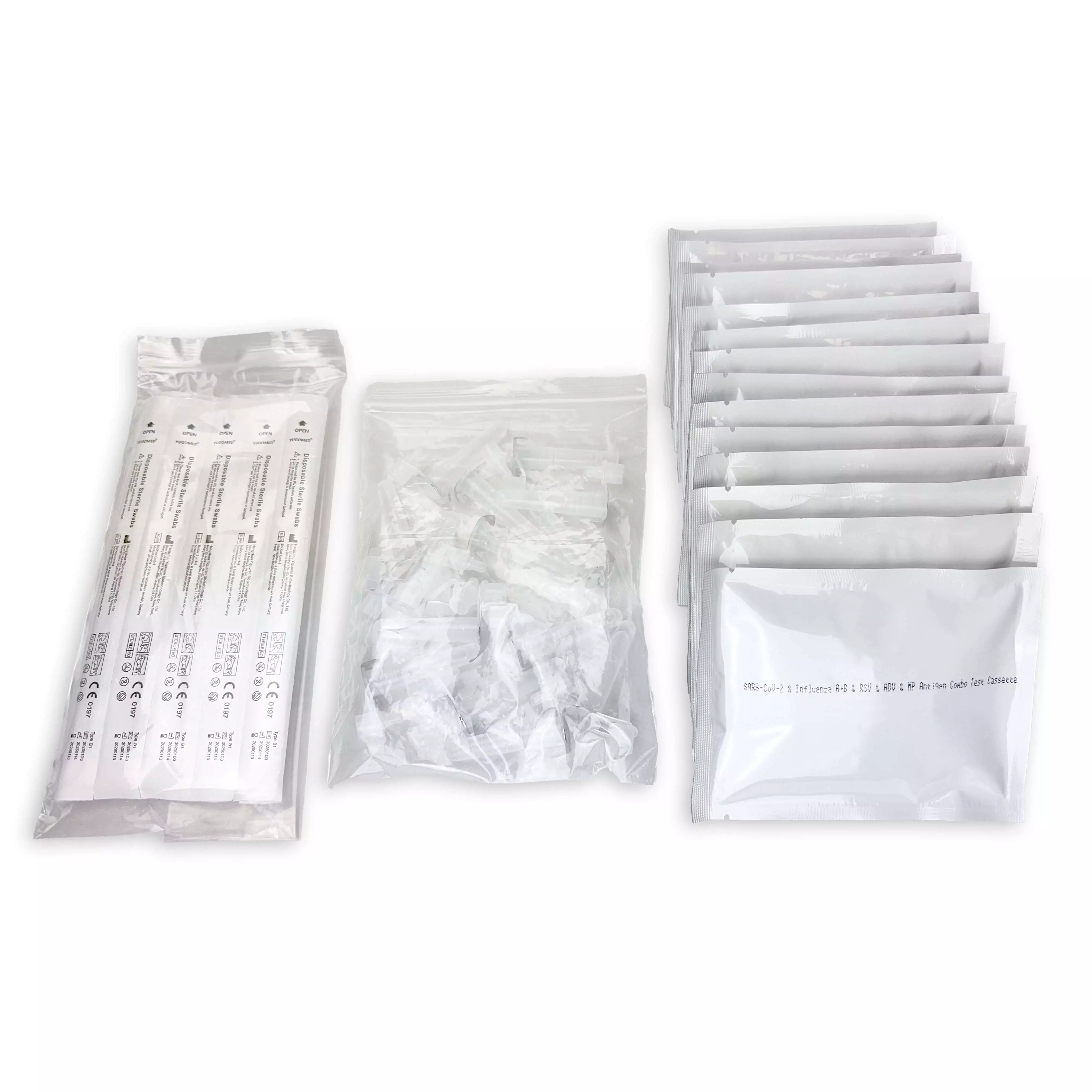  SARS-CoV-2, Influenza A/B, RSV, ADV & MP 6-in-1 Antigen-Combo