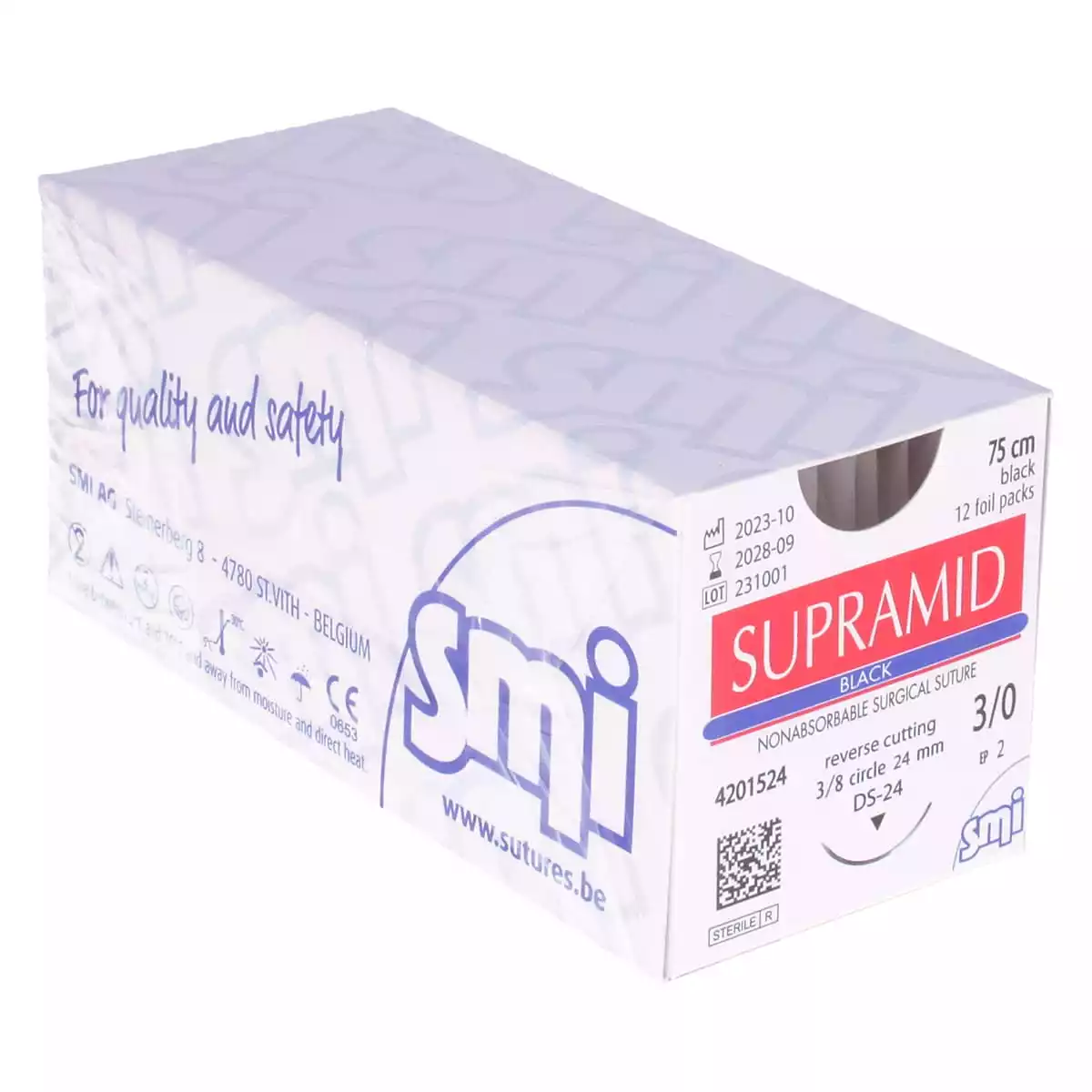 Supramid Black Nahtmaterial Supramid Black Nahtmaterial