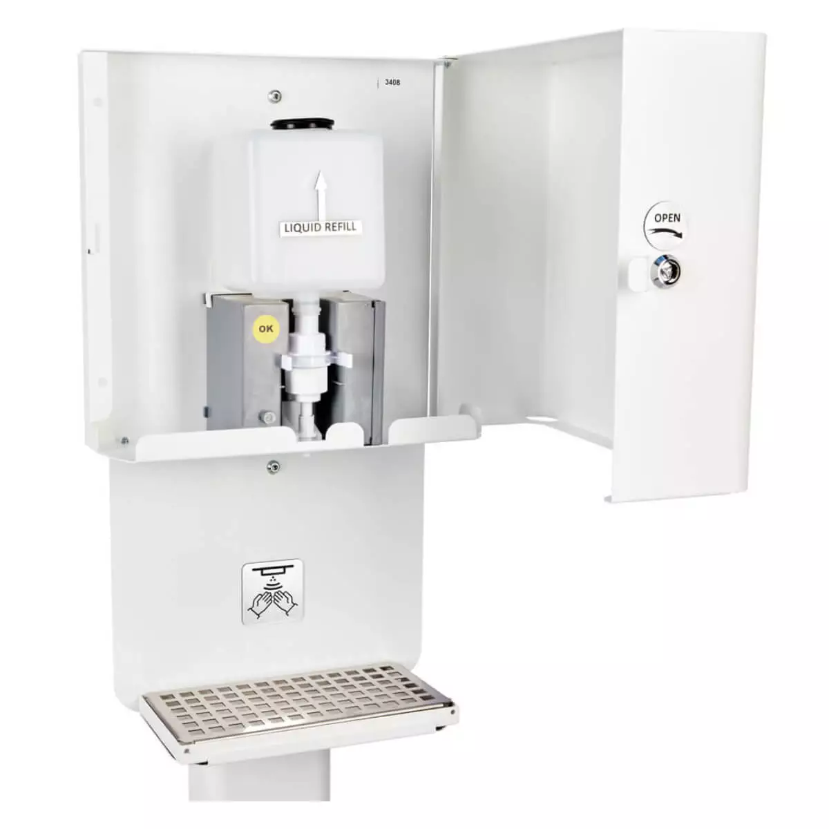  Individualisierbarer Desinfektionsständer