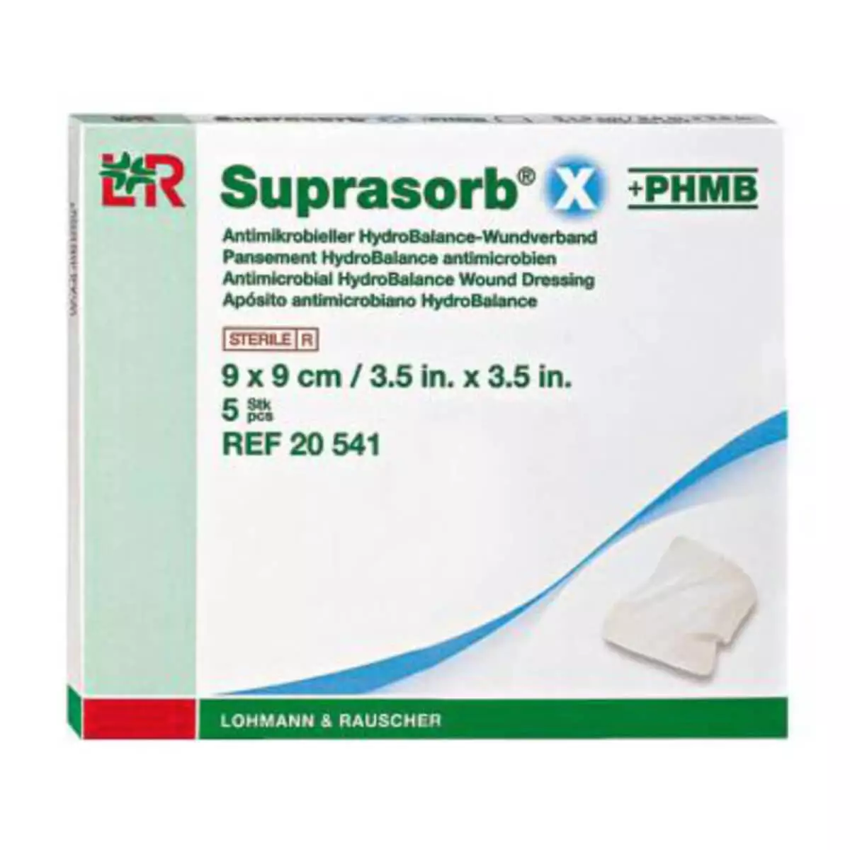  Suprasorb X + PHMB Kompressen