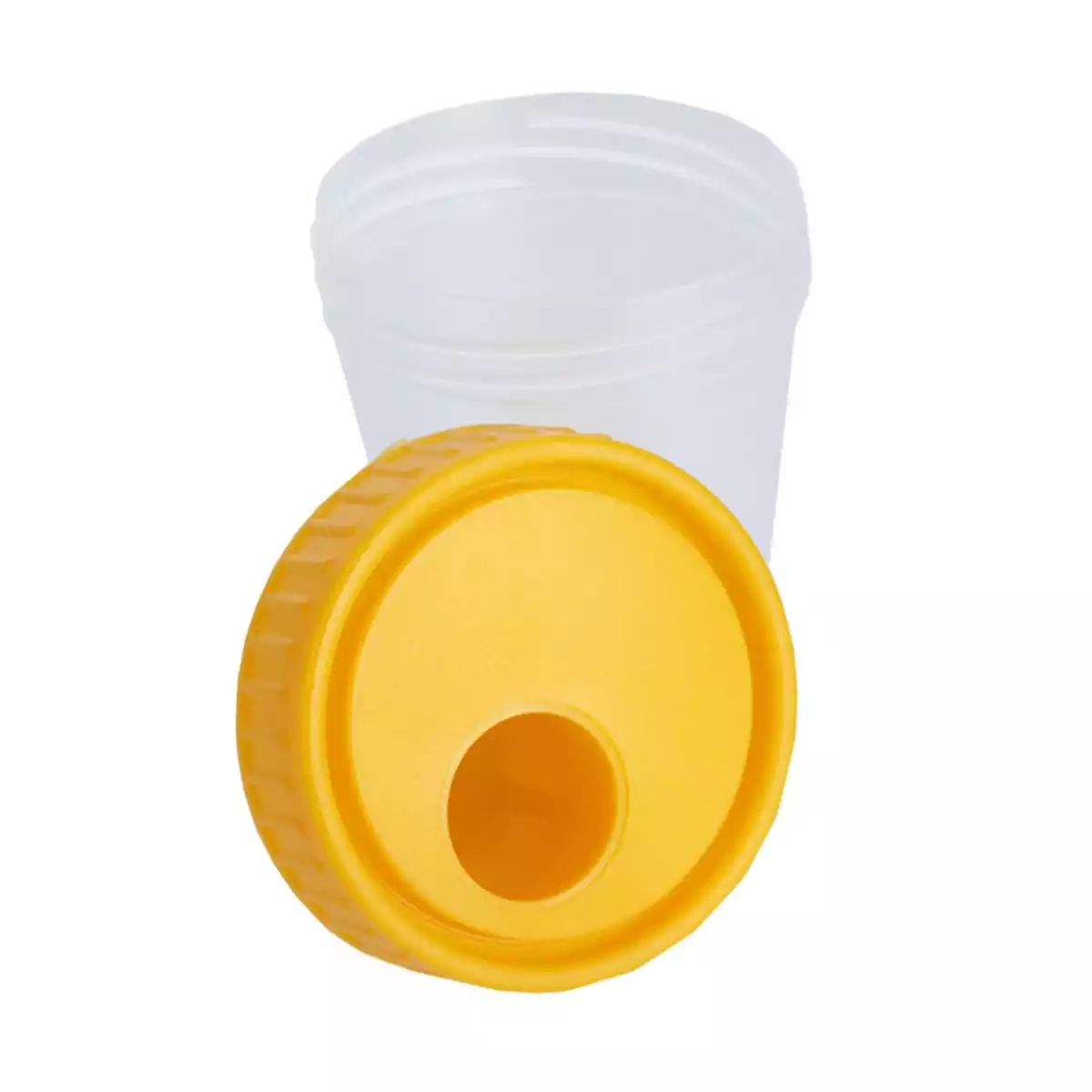 Urinbecher mit Transfereinheit Urinbecher mit Transfereinheit