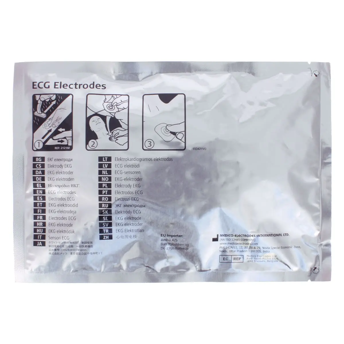 WhiteSensor WS-00-S/50 Einweg-EKG-Elektroden WhiteSensor WS-00-S/50 Einweg-EKG-Elektroden