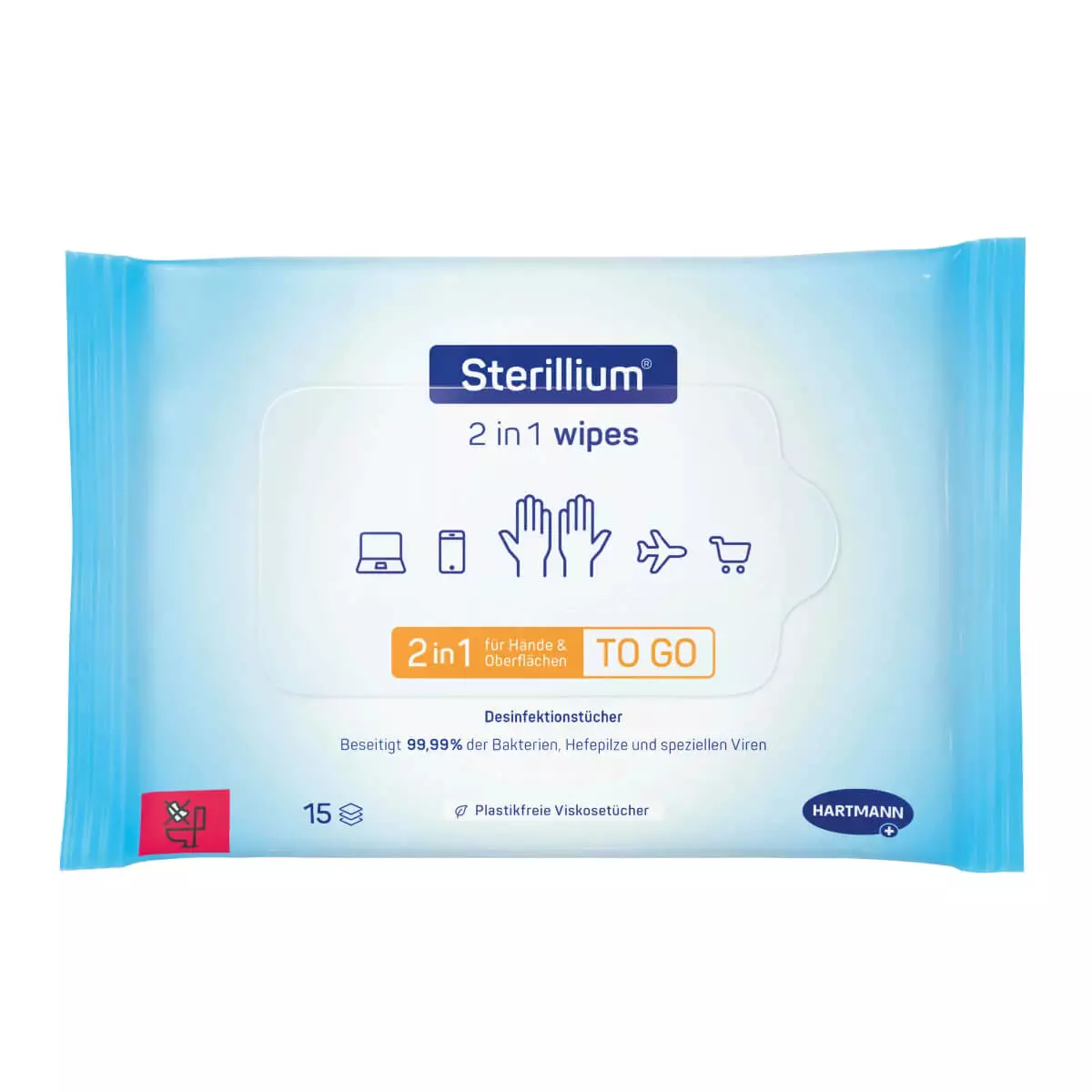  Sterillium 2in1 wipes