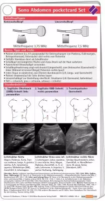  Sono Abdomen pocketcard Set