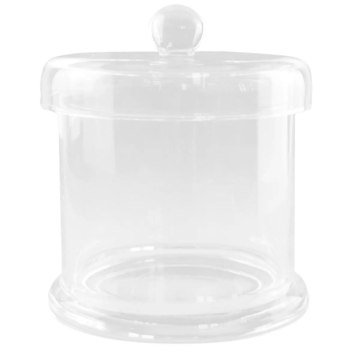  Glaszylinder mit Deckel