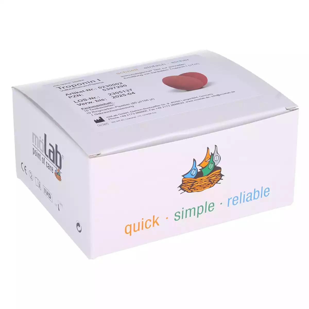  Troponin I Test qualitativ