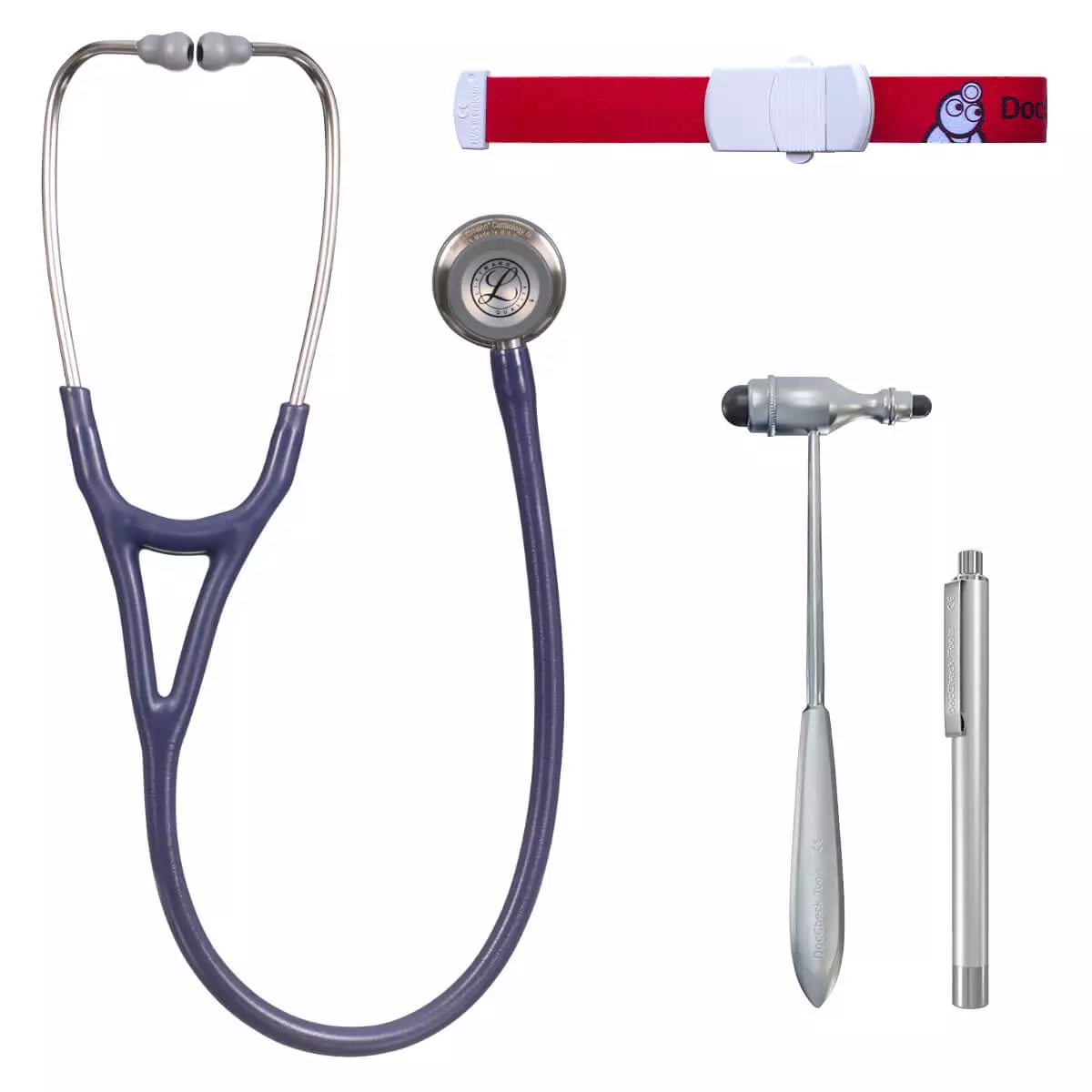  PJ-/U-Kurs-Set Littmann Cardiology IV – Satin Finish Schlauch