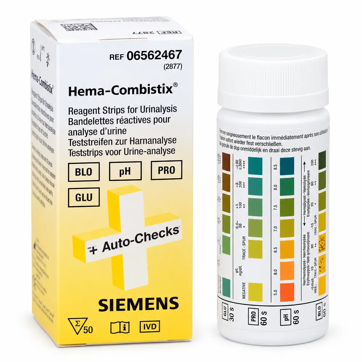  Hema-Combistix Urinteststreifen