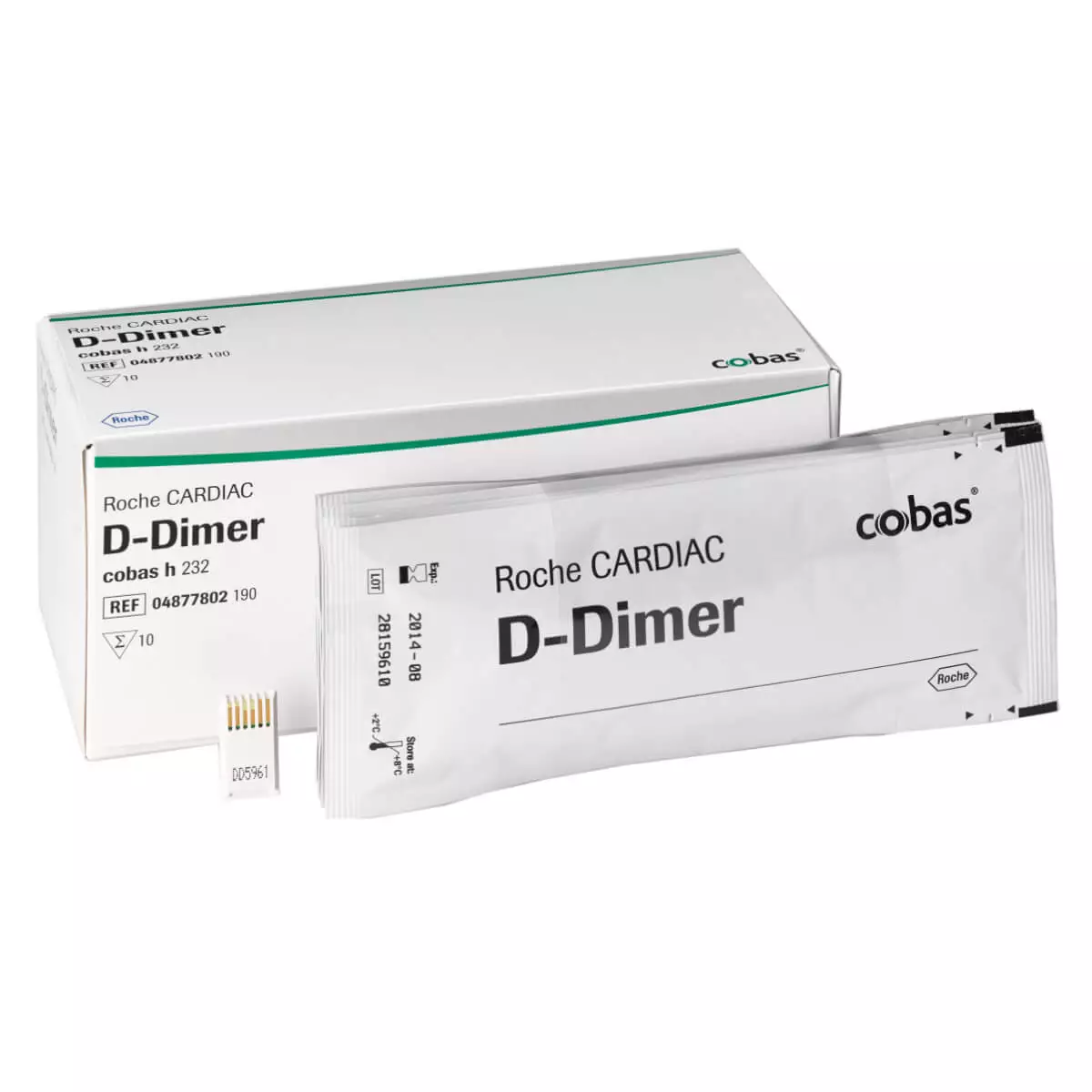  CARDIAC D-Dimer Teststreifen für cobas h 232