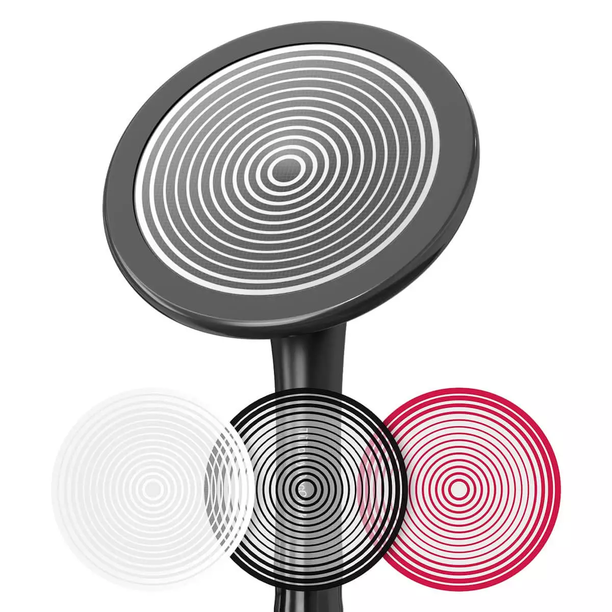  Bedruckte Fiberglas-Membransets "Drums"