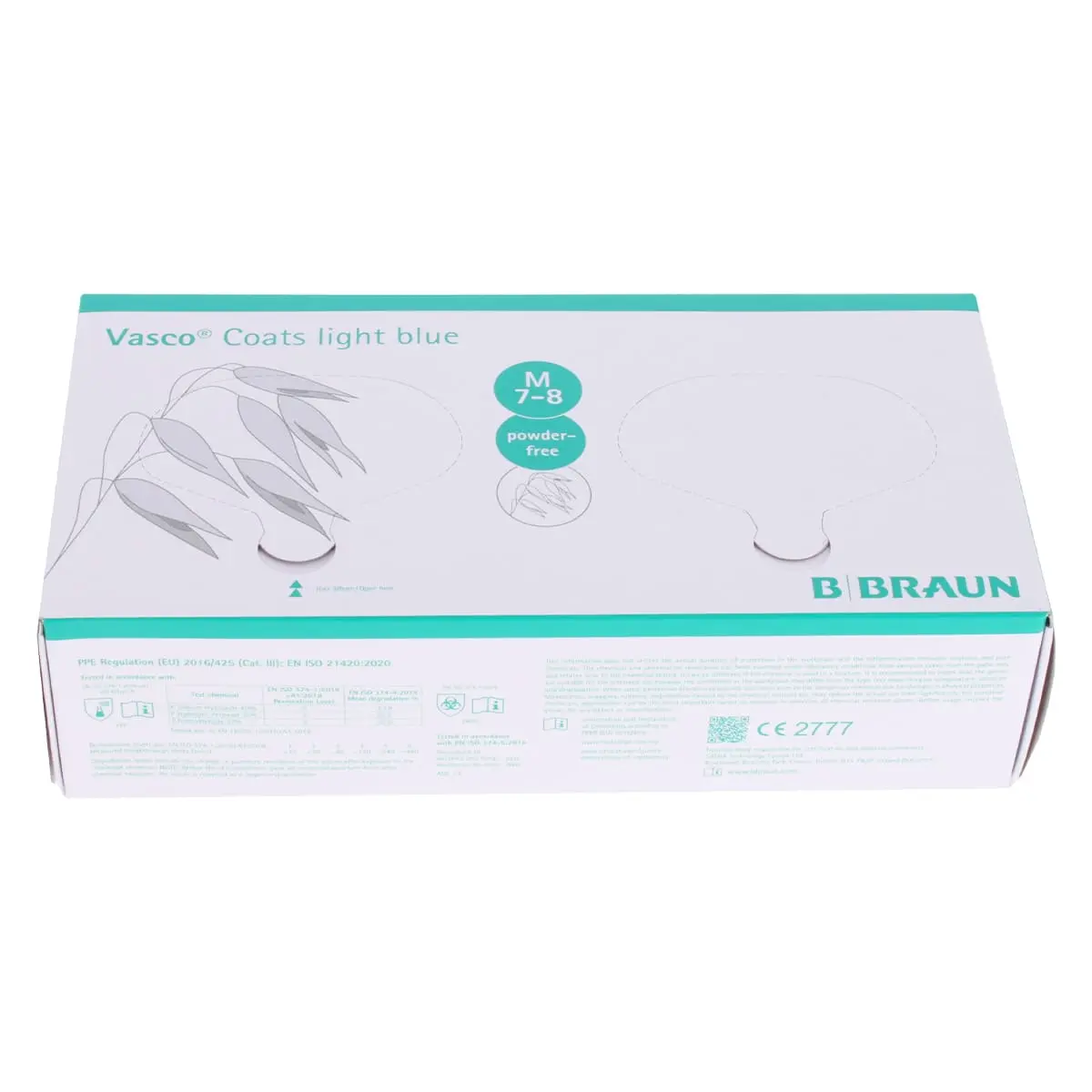 Vasco Coats light blue Nitril-Untersuchungshandschuhe Vasco Coats light blue Nitril-Untersuchungshandschuhe
