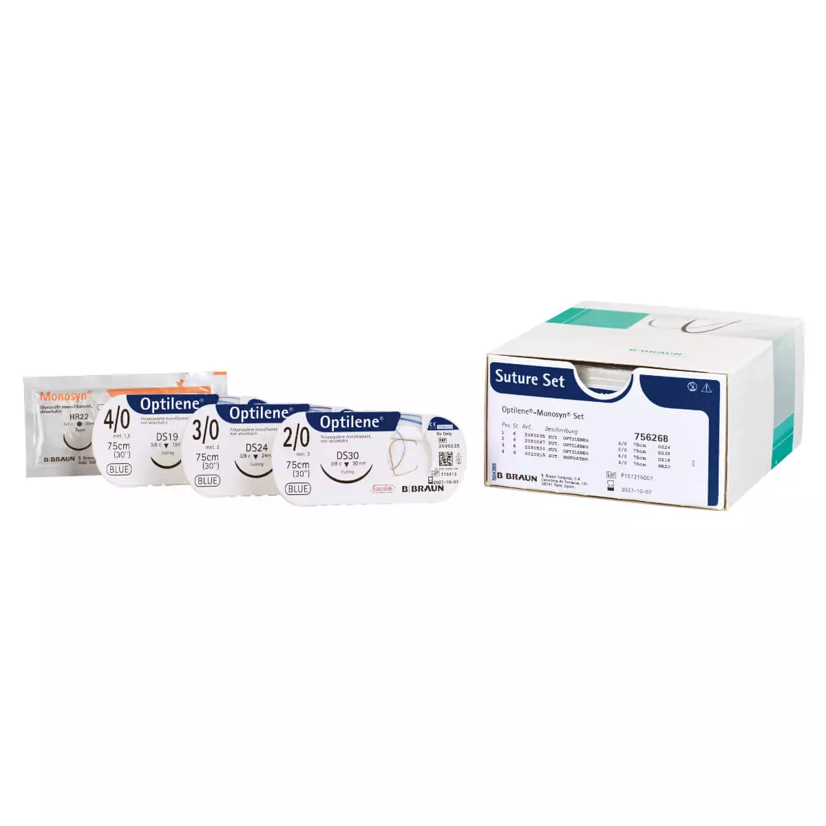  Optilene/Monosyn Praxis-Naht-Set