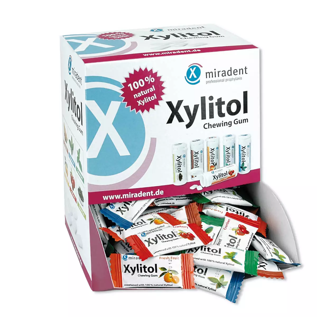  Xylitol Zahnpflegekaugummi