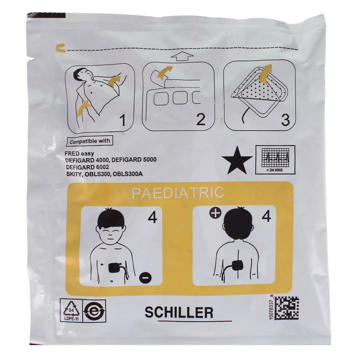 Elektroden für FRED easy Defibrillator