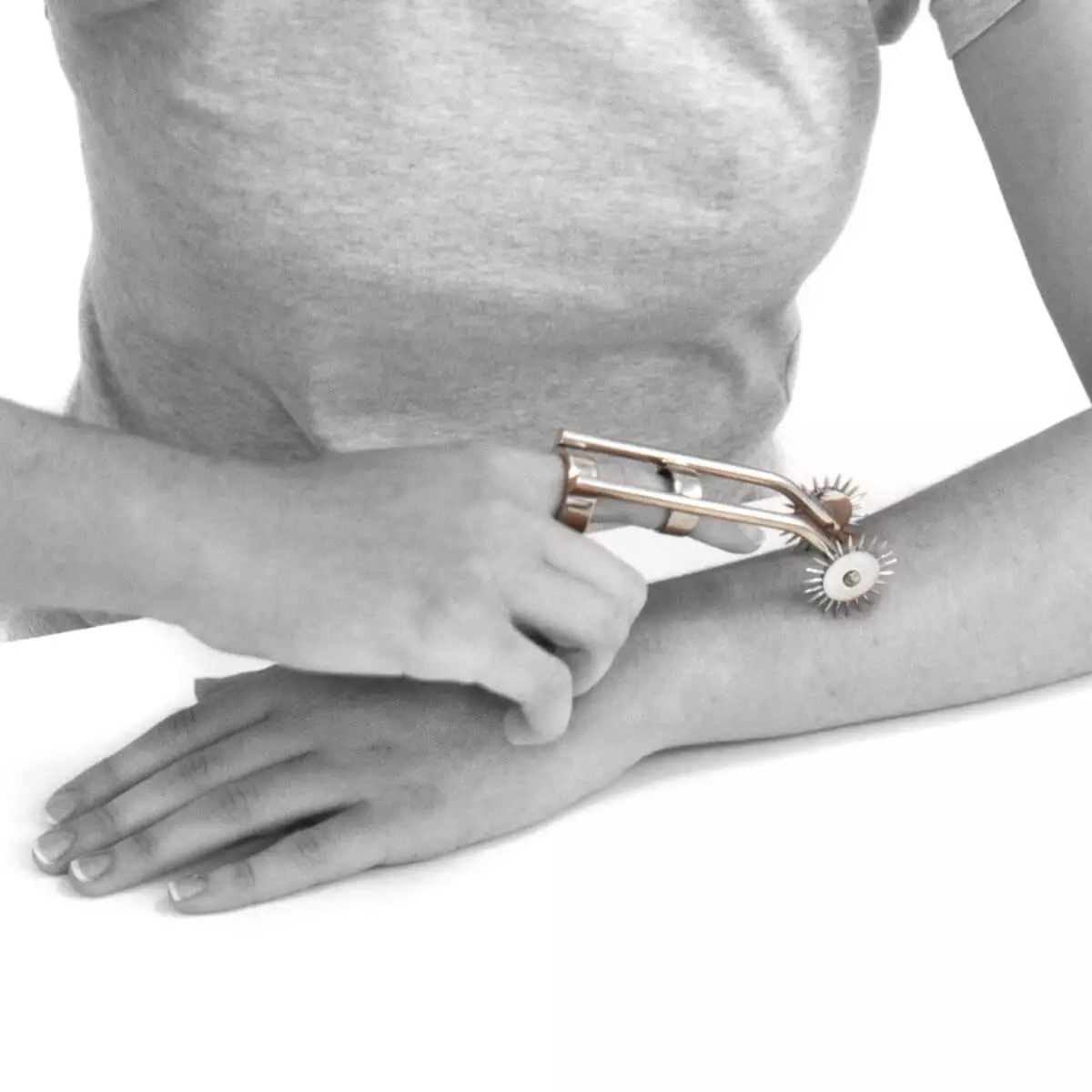  2er Zackenrad Deluxe mit Fingerringen