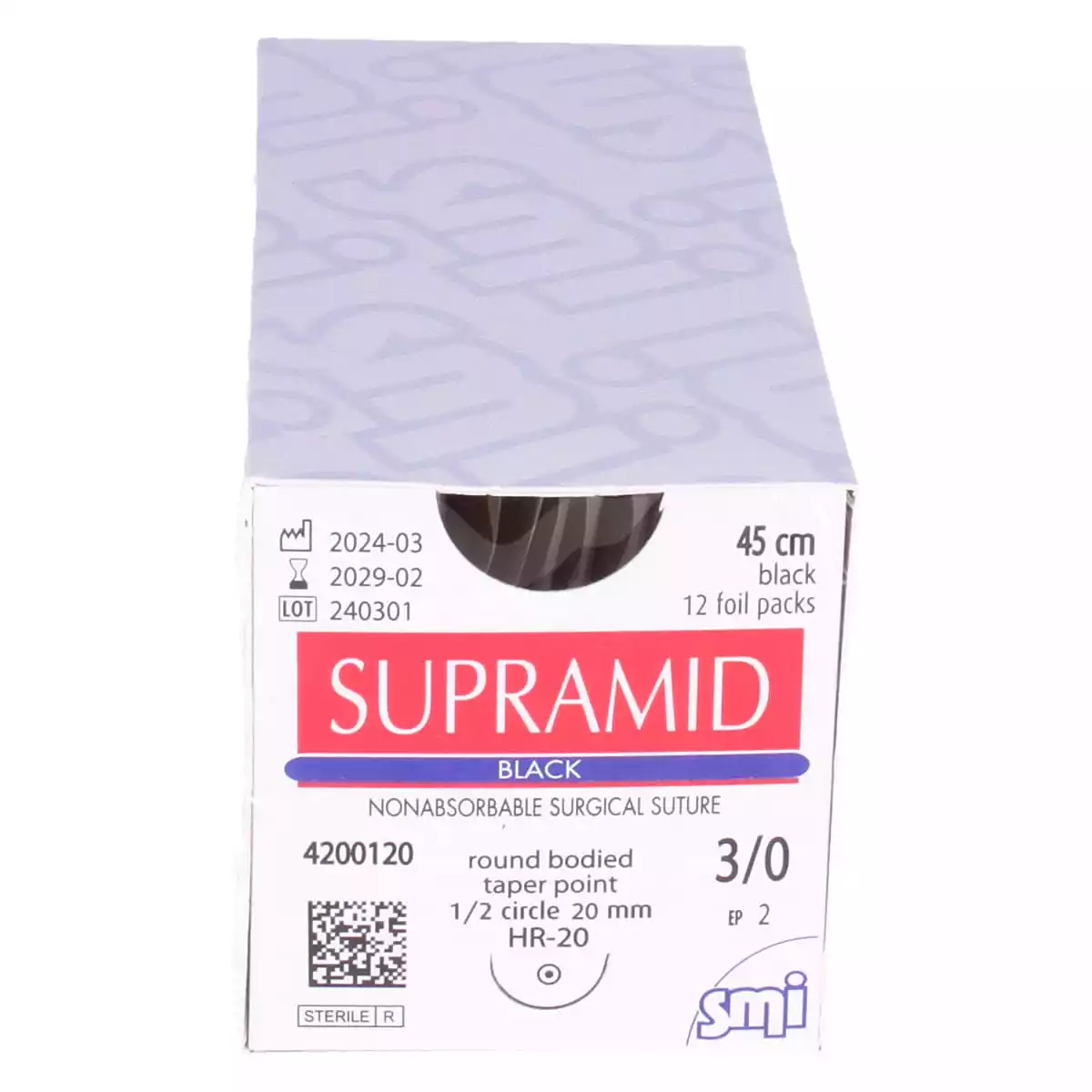  Supramid Black Nahtmaterial