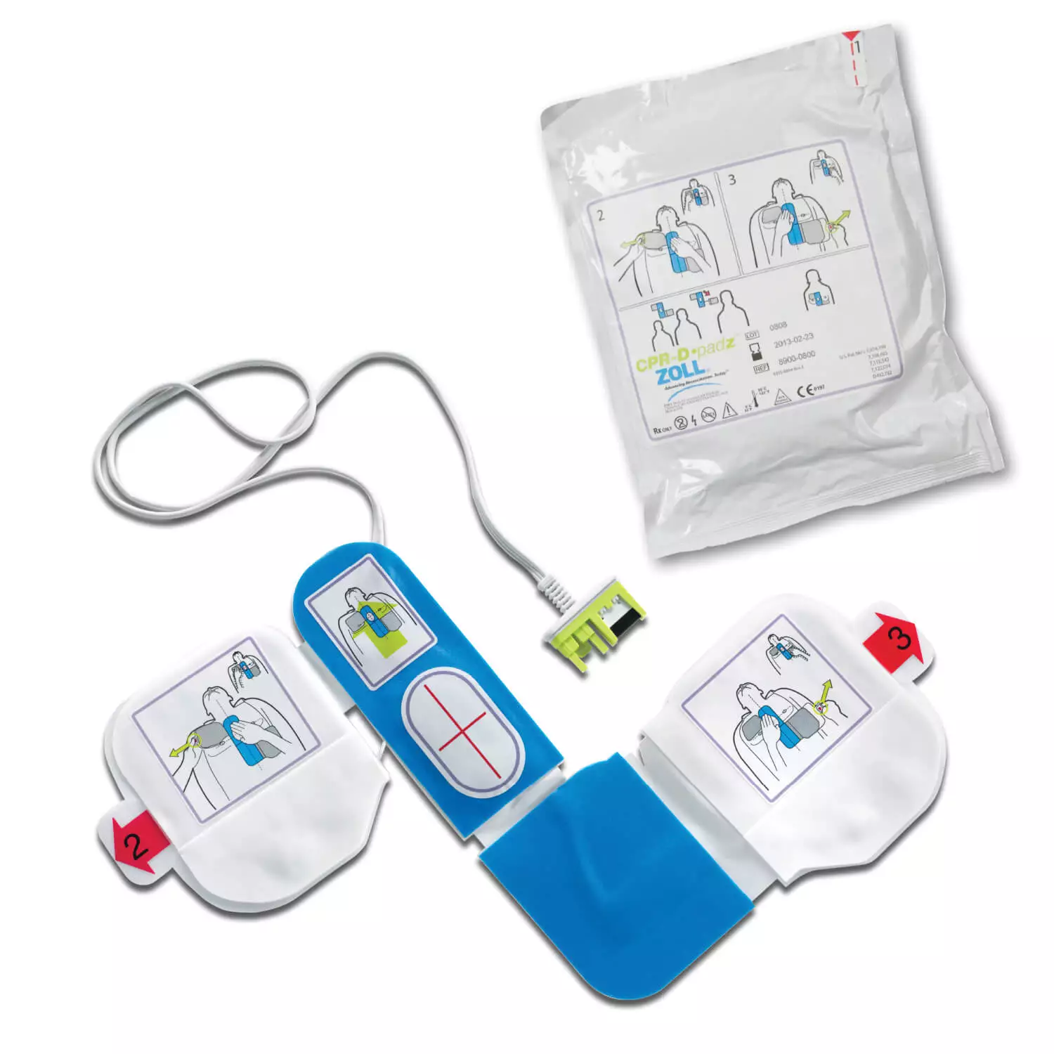  CPR-D-padz Elektroden für AED Plus