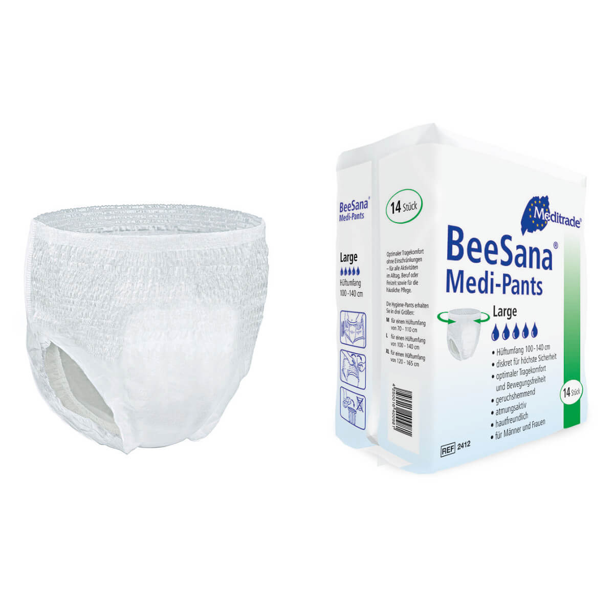 BeeSana Medi-Pants Inkontinenzslip  BeeSana Medi-Pants Inkontinenzslip