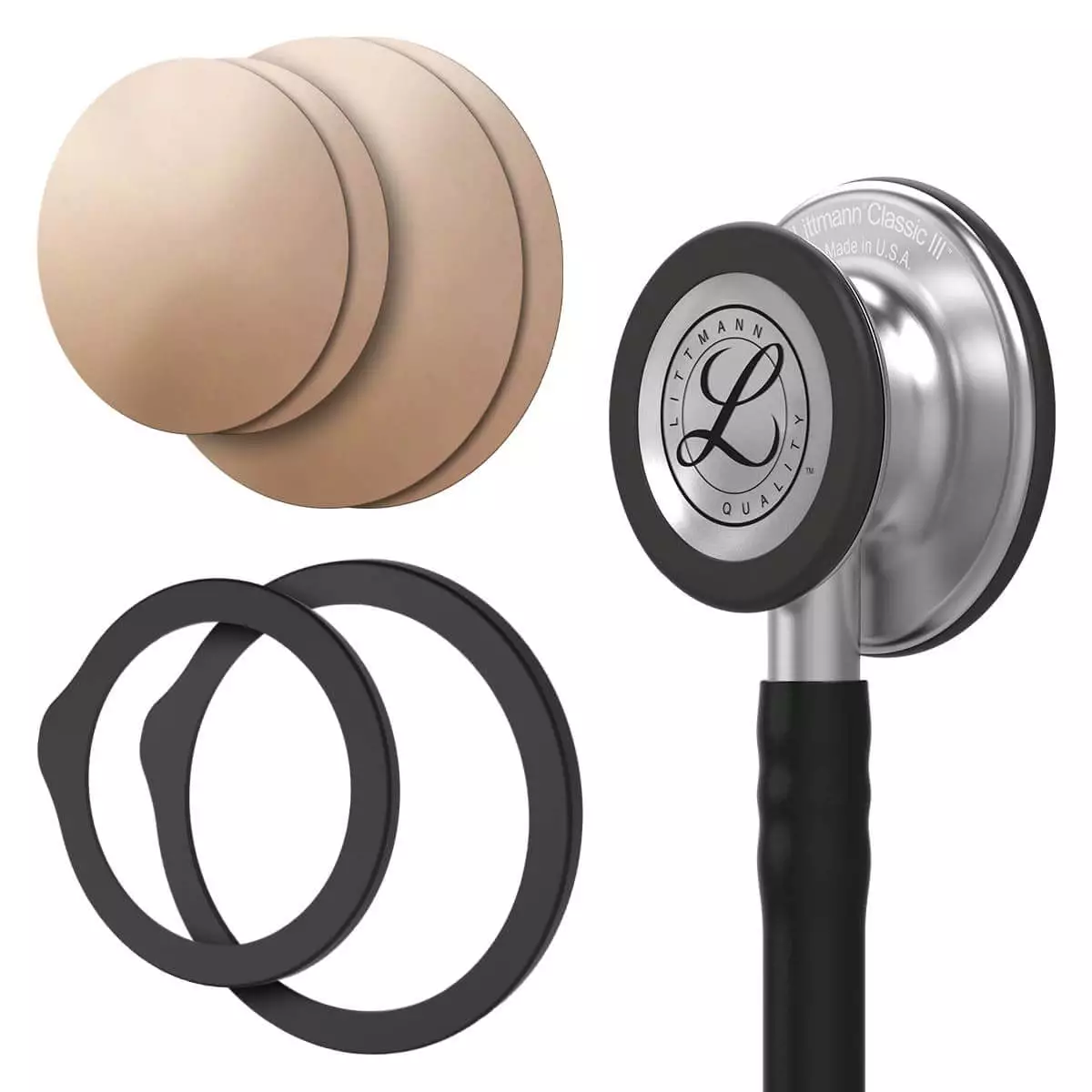 Spar-Bundle: Littmann® Classic III™ Stethoskop + antimikrobielle Kupfermembran "Drums"