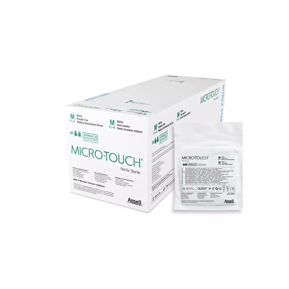  MICRO-TOUCH Nitrile Sterile Untersuchungshandschuh