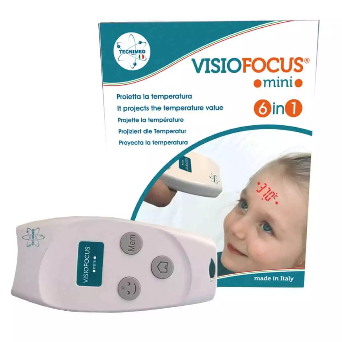  Visiofocus Mini Infrarot-Thermometer