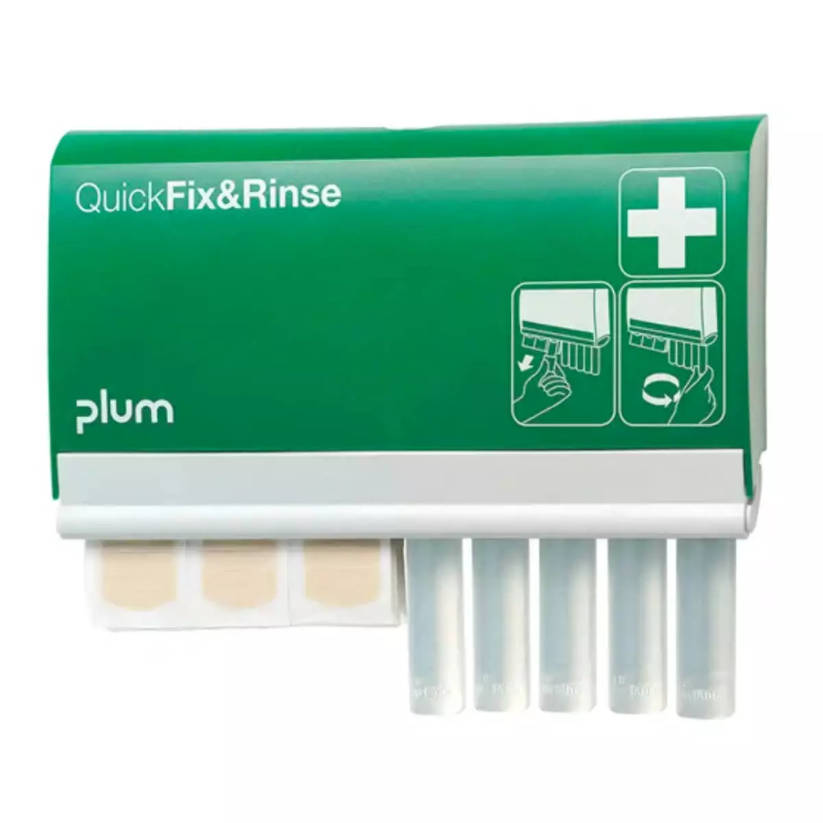  QuickFix & Rinse-Spender mit Füllung