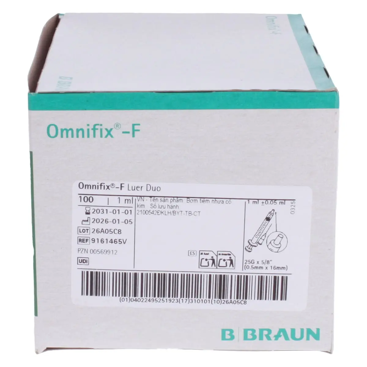  Omnifix-F Feindosierungsspritzen