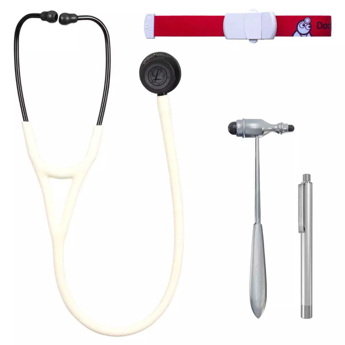  PJ-/U-Kurs-Set Littmann Cardiology IV – Satin Finish Schlauch