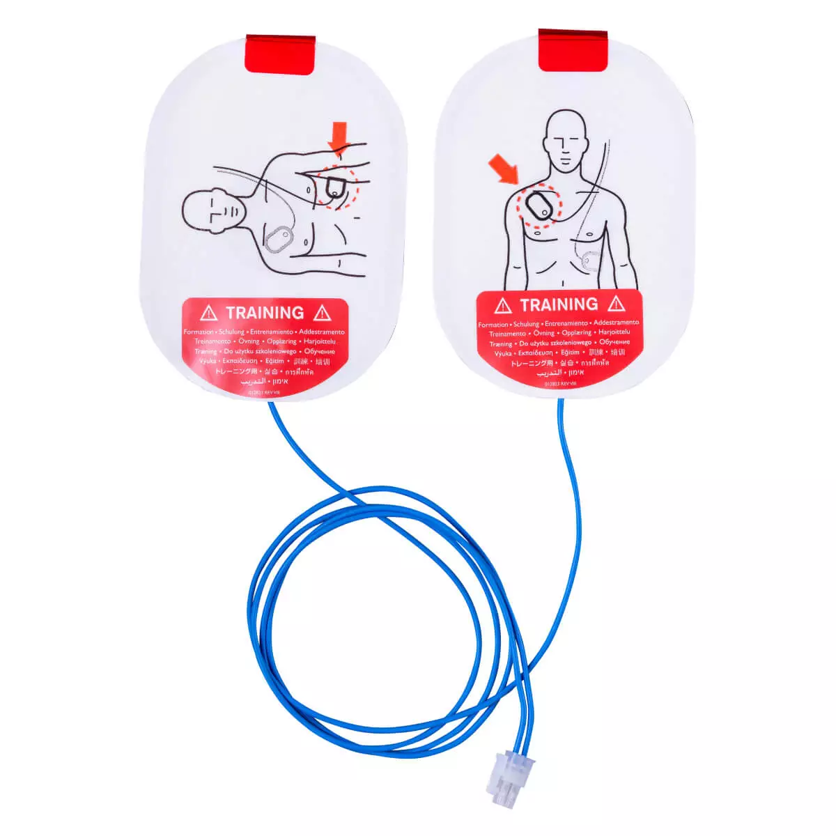  Trainings-Ersatz-Elektroden für HeartStart HS1