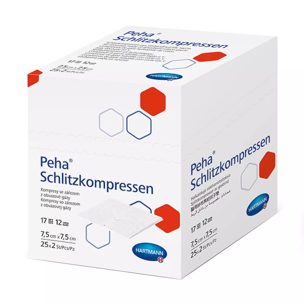  Peha Schlitzkompressen
