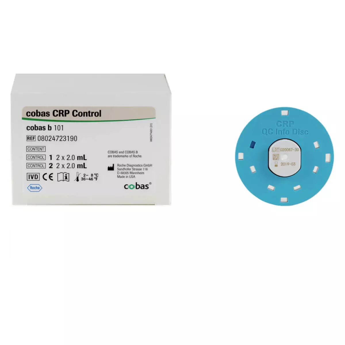  cobas b 101 Kontrolle