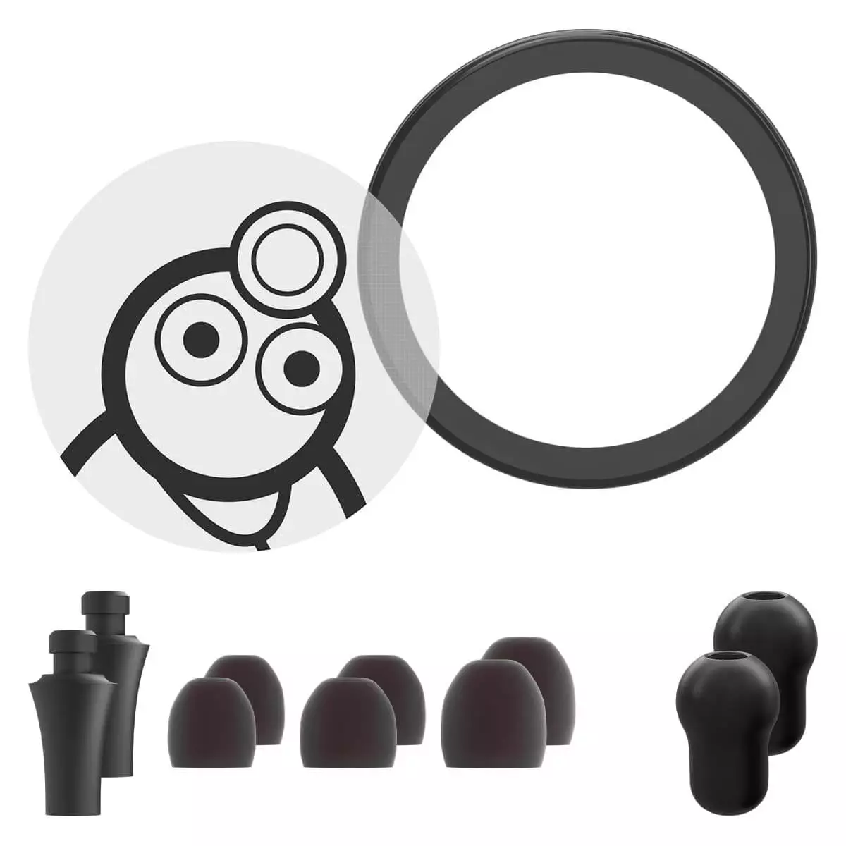  Ersatzteil-Set für Stethoskop "Tŭlip"