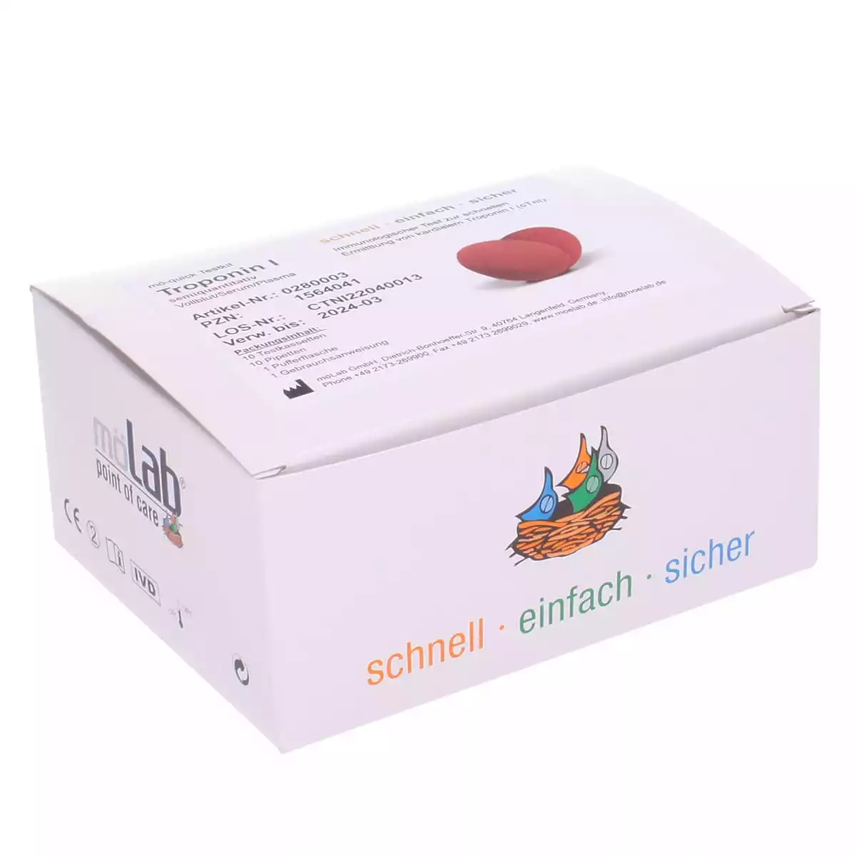  Troponin I Test semiquantitativ