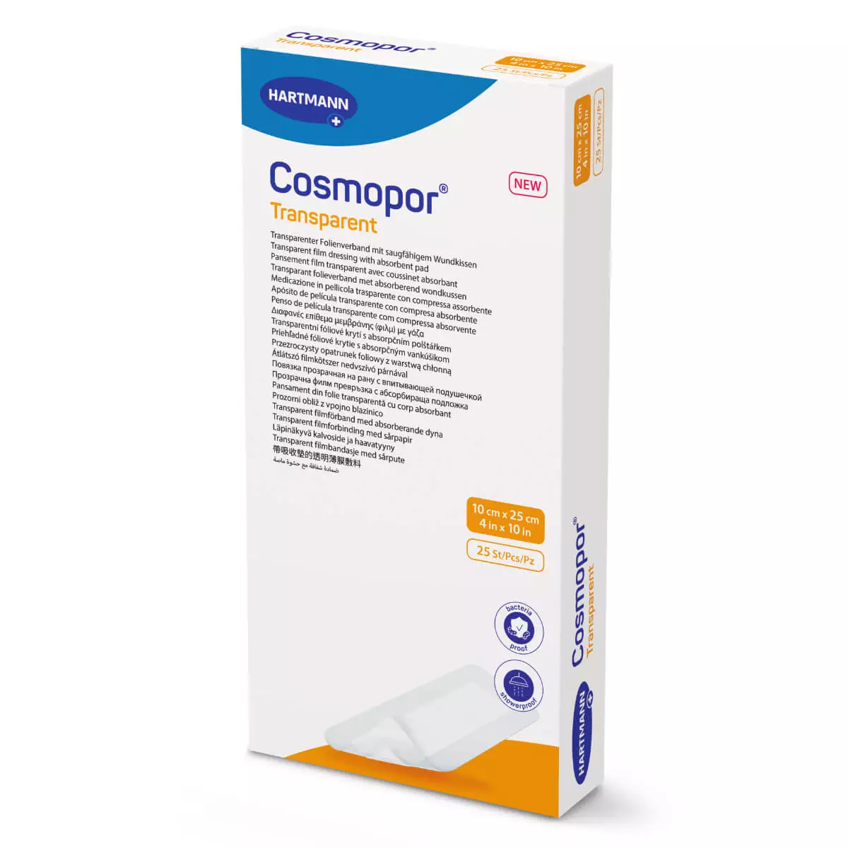 Cosmopor transparent Folienverband Cosmopor transparent Folienverband
